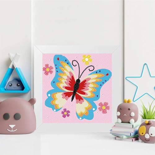 Diamond Art Kits for Kids, Animals Diamond Painting Kit for Kids Teens - color: DPKK-11