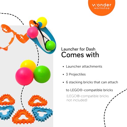 Wonder Workshop Launcher Accessory for Dash Robot