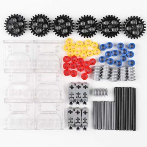 SEEMEY 5 Sets Technic Parts Assembly Gearbox Compatible with Part 6588