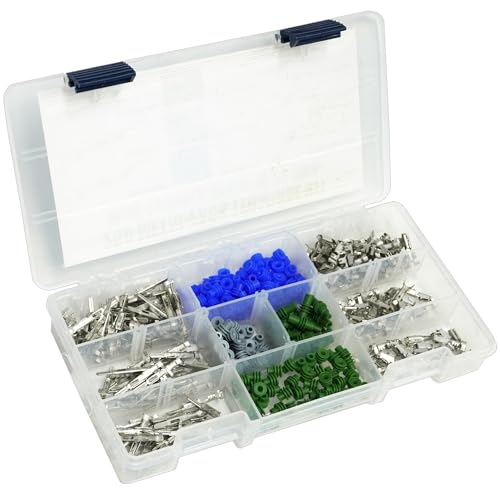 340pcs (Male, Female Terminals, Cavity, Sealer 10-20 AWG) Metri-Pack 280 Series 30 Amp, Weatherproof Automotive Electrical Kit - size: Multi-Pin Terminal Kit (340pcs)