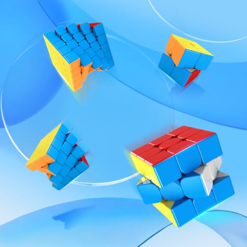 Moyu Meilong 2x2 3x3 4x4 5x5 Cube Set Gift Box Magic Cube Bundle