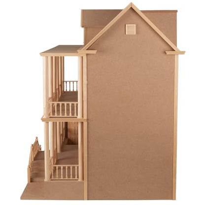 Houseworks Charleston Dollhouse Kit, Miniatures for Adult Hobbyist