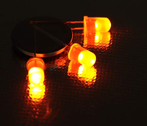 100pcs Ultra Bright 5mm LED Light Emitting Diode Diffused Yellow - color: 5mm Yellow 100pcs