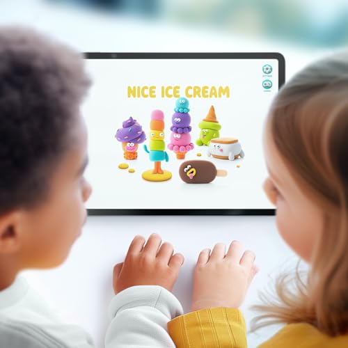 HEY CLAY Nice Ice Cream Air Dry Clay Kids Modeling Kit Art Crafts Kids 3+ - color: Nice Ice Cream