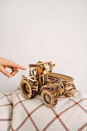 Wood Trick Tractor 3D Wooden Puzzles for Adults to Build