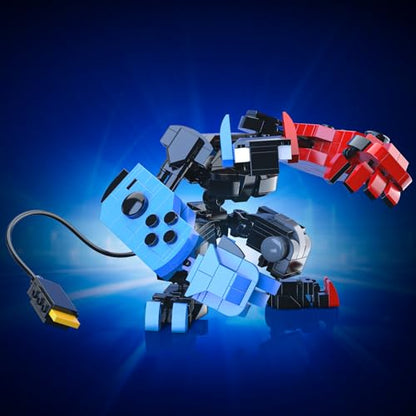 DRZYJ Building Block Set, Classic Game Controller Mech Robot Building Kit, Birthday Party Decorations Supplies, Gifts for Kids Adults (418 Pieces)