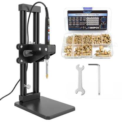 Vertical Heat Set Insert Tools Kit 210mm Working Height for 3D Printing - size: 210mm
