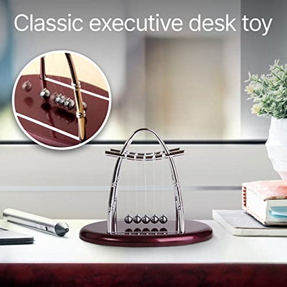 Newtons Cradle Balance Balls Physics Pendulum