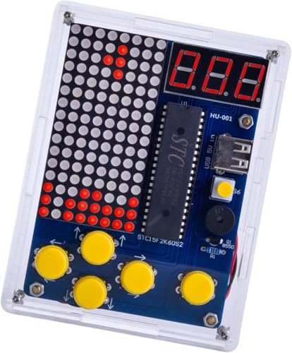 DIY Retro Game Soldering Project Kit, Electronic Practice Soldering Kit
