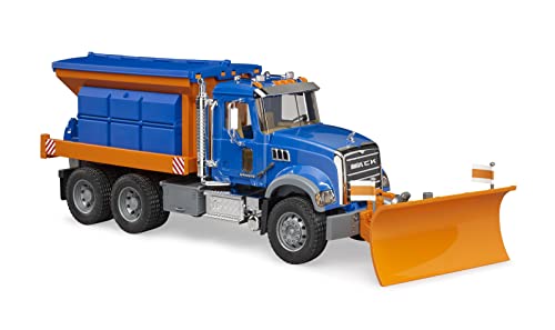 Bruder 02816 Mack Granite Winter Service with Snow Plow - style: 2816