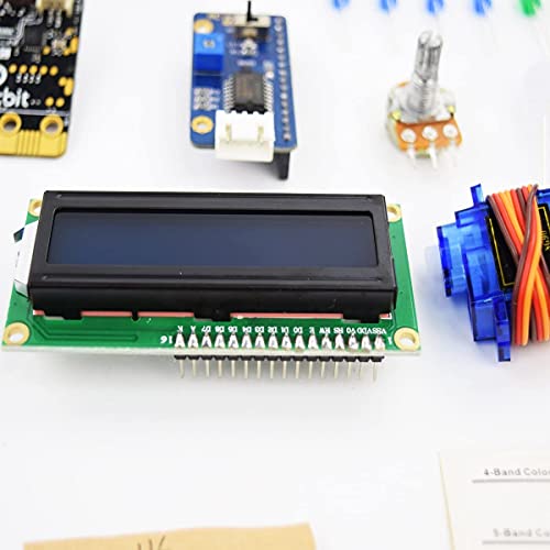 Adeept BBC Micro:bit Starter Kit | Include Microbit Controller V2 | Electronic microbit Starter Kit for Micro:bit with 31 Projects Tutorial Book PDF