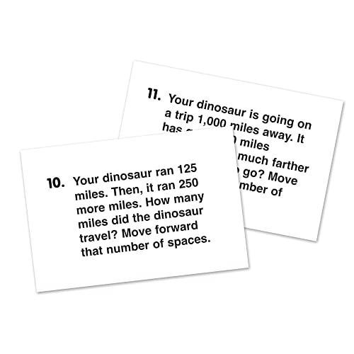 Learning Resources Dino Math Tracks Game