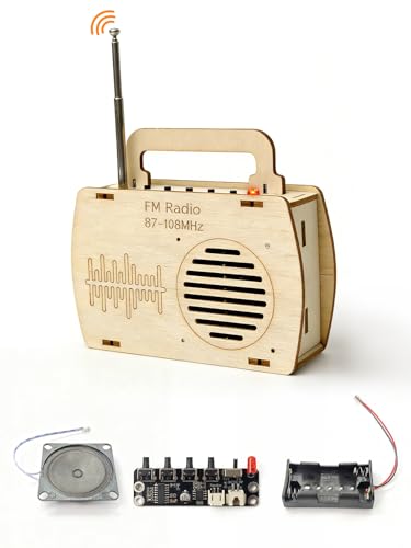STEM Toys DIY Radio Kit Science Kits for Kids Age 8-12 12-14 - size: Medium