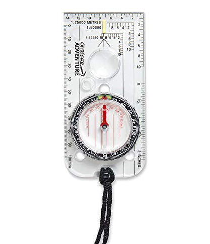 Brainstorm Toys Outdoor Adventure Compass Designed for Children Ages 3+ Years, Multicolor - style: Compass