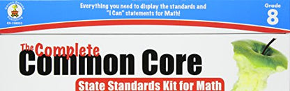 The Complete Common Core State Standards Kit for Math, Grade 8