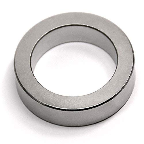 CMS Magnetics® Super Strong Neodymium Magnets Ring N45 1-1/2"OD x 1.065" ID x 3/8" - Rare Earth Ring Magnet - Science Projects School and Magnetism Education