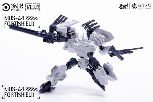 Sheik Mainland 1/60 Scale 3MIN Ventus Vector Whit Model Kit 3PCS - color: Ventus Vector White