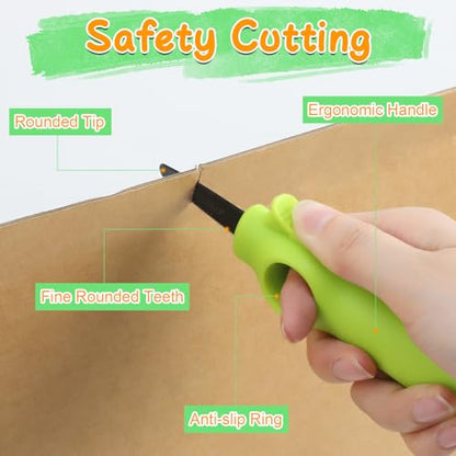 Cardboard Cutting Tools for Kids, 273 PCS Cardboard Construction Kit