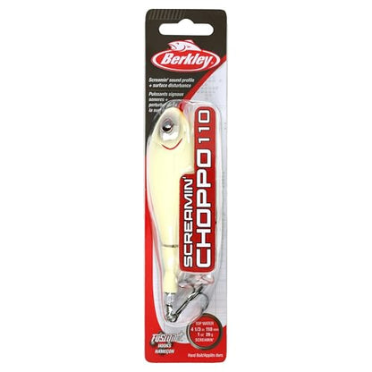 Berkley Screamin' Choppo - color: Bone, size: 4.3 in - 1 oz