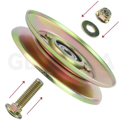GELASKA 2 Pack 193195 189993 Idler Pulley for Husqvarna 48" GT5000 GTH2548 - color: A12 2x193195