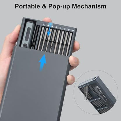 STREBITO Mini Electric Screwdriver Set, 70 in 1 Small Electric Screwdriver - style: Standard