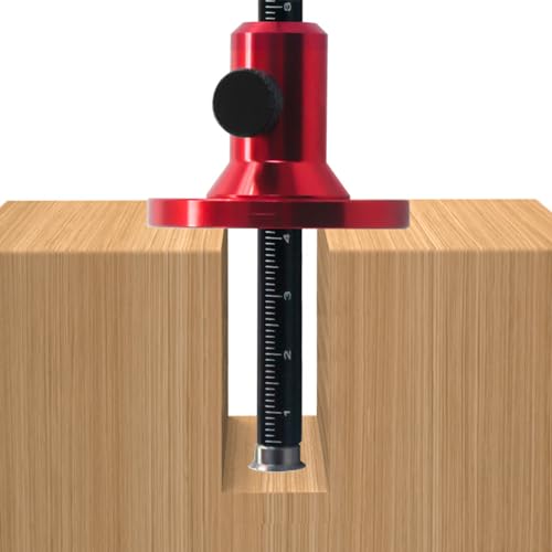ZJchao European Aluminum Alloy Wheel Marking Gauge Woodworking Scriber for Furniture Projects