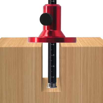 ZJchao European Aluminum Alloy Wheel Marking Gauge Woodworking Scriber for Furniture Projects