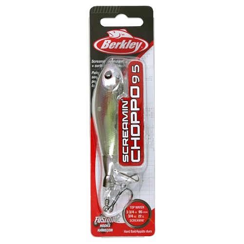 Berkley Screamin' Choppo - color: Perfect Ghost, size: 3 3/4 in - 3/4 oz