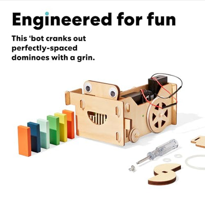 KiwiCo STEM Robotics Bundle – Domino Machine + Jumping Robot Kits, Ages 9+