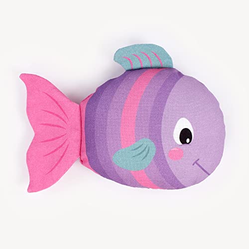 kullaloo Cut & Sew Fabric Panel – Mermaid Craft Sewing Kit for Kids Beginners – DIY for Girls & Boys (Underwater Tales) - color: Underwater Tales