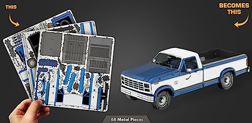 Metal Earth 1982 Ford F-150 Truck 3D Metal Model Kit Fascinations