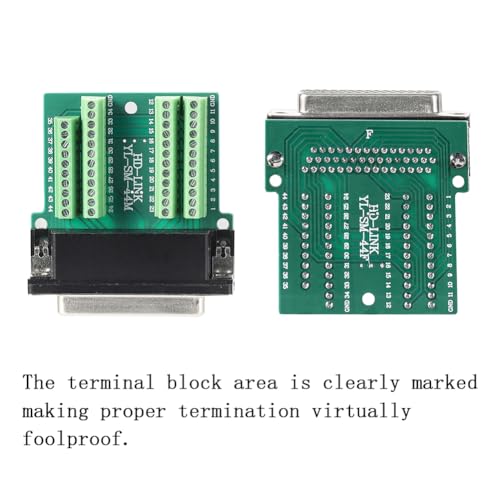 DB44 Female RS232 D-SUB Serial to 44-pin Solderless Connector - style: Female