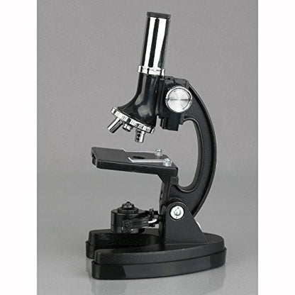AmScope M30-ABS-KT2 52-Piece STEM Microscope Kit for Kids, Black