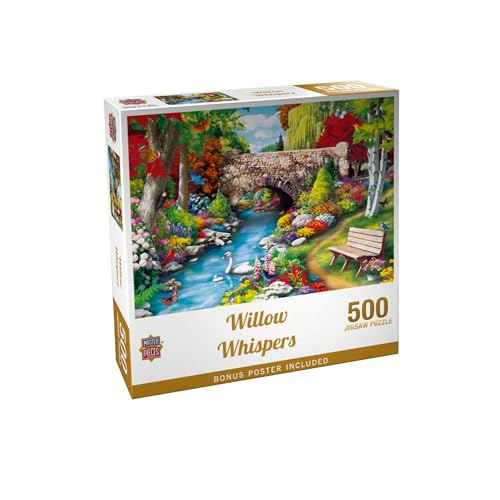 Masterpieces Willow Whispers Jigsaw Puzzle - 500 Pieces for Adults and Families - Adult - size: 500 Piece