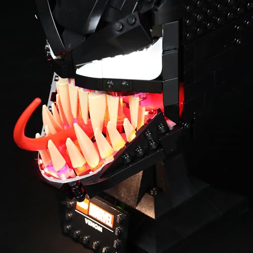 LED Lighting Compatible with Lego Venom 76187, Light Kit Compatible with Lego 76187, Giving Light to Model, NOT Included The Model Set(Classic Edition)