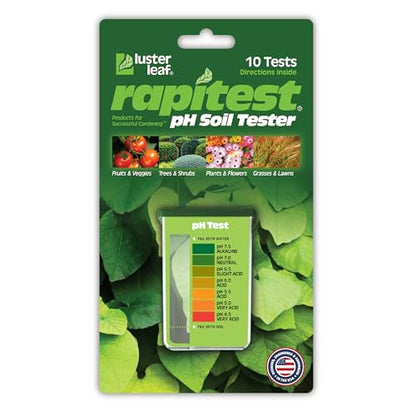 Luster Leaf 1612 Rapitest pH Soil Tester - style: Soil Test Kit for pH