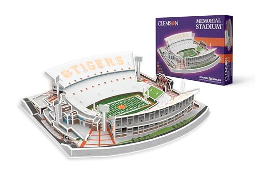 Pro-Lion 3D Jigsaw Puzzle of Memorial Stadium -94 Pieces | Home of Clemson Tigers | NCAA Football Gifts for Age 7+ - color: Clemson Tigers
