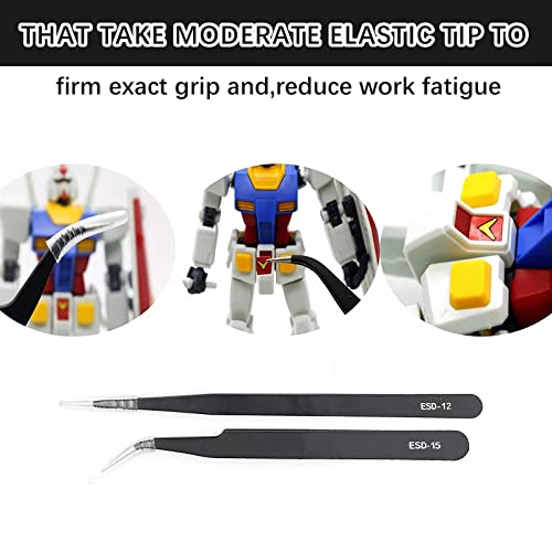 HIJIRH 108PCS Model Kit Tool,Gundam Model Tool Kit,Hobby Building Tool Kit