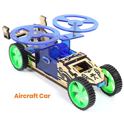 ButterflyEdufields 4in1 Cars Educational STEM Kits for Kids Ages 6-8-10-12 - style: Science Kit