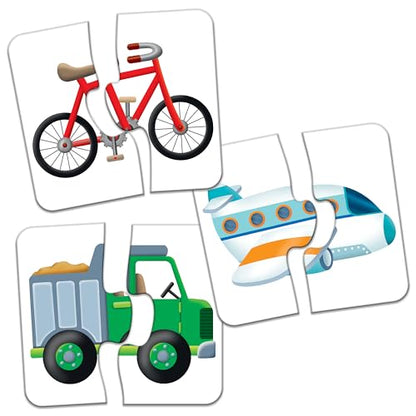 The Learning Journey: My First Match It - Things That Go - 15 Self-Correcting Vehicle Matching Puzzles - size: 15 pieces, style: Things That Go