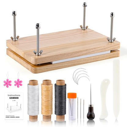 Book Binding Kits Book Press 7.9x11.6" Bookbinding Kit Bookbinding Supplies - size: 7.9"x11.6" Bookbinding Kit -1