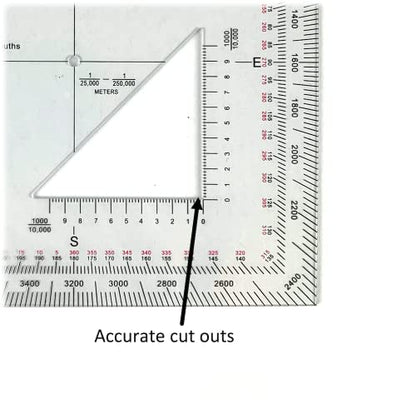 Land Nav Kit with Lensatic Compass, Protractor, Pace Counter & Map Markers