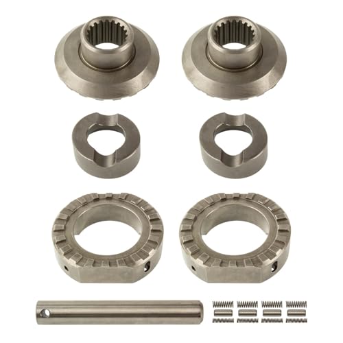 PowerTrax 2413-LR Lock-Right Differential Locker, 19 Spline, Fits Dana 44, Front or Rear, Compatible with Jeep CJ5, Commando, ford F-100, F-250, E-150 - style: Dana 44 Standard 19 Spline Axle 10 Bolt Differential (2413-LR)
