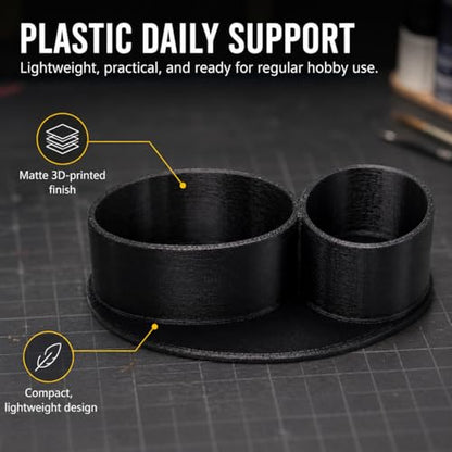 Glue Bottle Organizer Compatible with Bob Smith Industries - Upright Desk Storage | Spill-Reducing Adhesive Dock for Faster Workstation Access