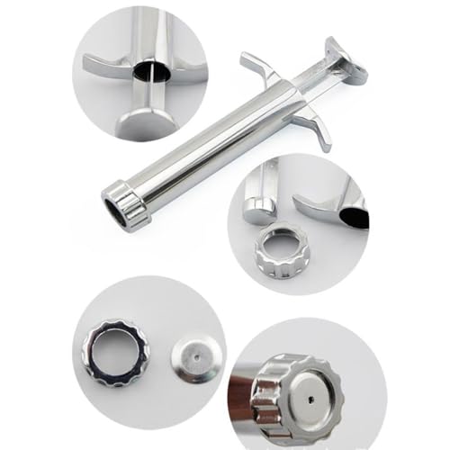 LiebeWH Clay Extruder Tool with 19 Metal Discs for Polymer Clay Ceramics Pottery Sculpting Sugar Paste Cake Decorating