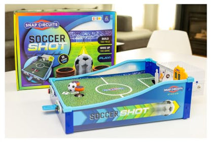 SNAP CIRCUITS Soccer Shot | Soccer Game | 2-Player Game | Tabletop Game | STEM Toy | 7+ Years
