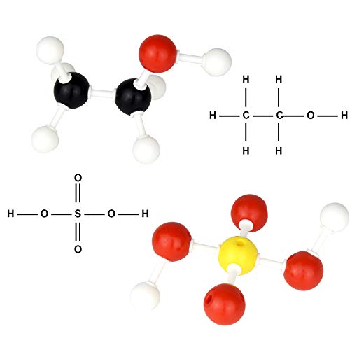 tiggell 136pcs Organic Chemistry Molecular Model Kit for Student Teacher