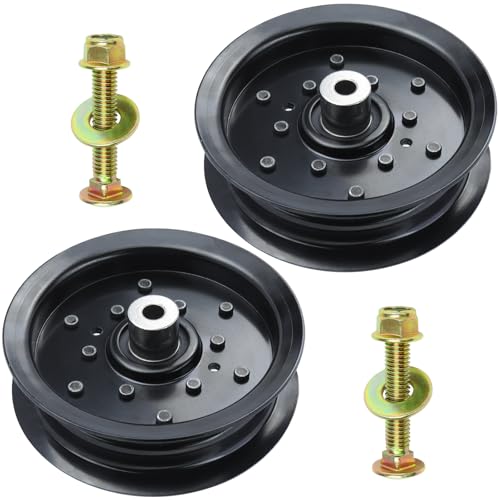GELASKA 2Pack 532197379 532196106 Idler Pulley for Husqvarna 48" 54" Z254 - color: A2 2x196106