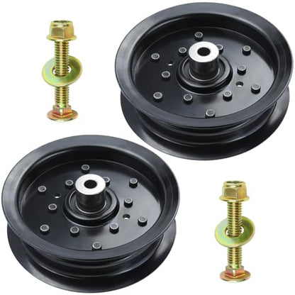GELASKA 2Pack 532197379 532196106 Idler Pulley for Husqvarna 48" 54" Z254 - color: A2 2x196106