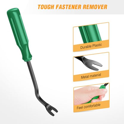 GOOACC 6PCS Auto Trim Removal Tool Kit No-Scratch - color: Green, size: 6PCS Trim Removal
